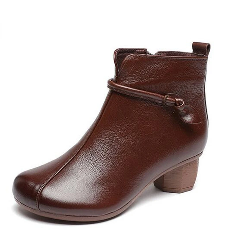 2022 New Fall Fashion Boots 100% Full Leather Boots Single Thick Heel Comfortable Elegant Boots
2022 New Fall Fashion Boots 100% Full Leather Boots Single Thick Heel Comfortable Elegant Boots