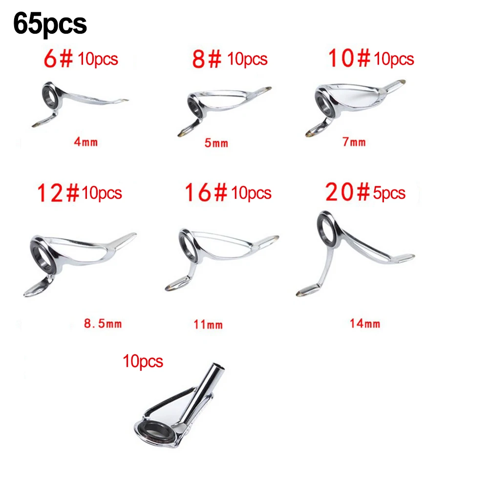 Repair Kit Fishing Guide Rings Ceramic Double Layer Metal Part Reinforcement Sea Rod Smooth Wire Outlet Durable
Repair Kit Fishing Guide Rings Ceramic Double Layer Metal Part Reinforcement Sea Rod Smooth Wire Outlet Durable
