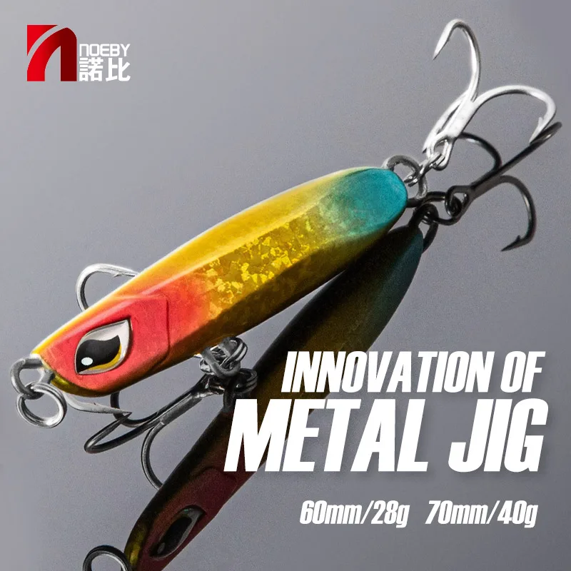 Noeby Metal Jig Fishing Lure 6cm/28g 7cm/40g Spoon Jigging Shore Casting Artificial Hard Bait Fishing Lure Sea Bass Swimbait
Noeby Metal Jig Fishing Lure 6cm/28g 7cm/40g Spoon Jigging Shore Casting Artificial Hard Bait Fishing Lure Sea Bass Swimbait