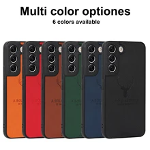 Premium Leather Phone protective case for Samsung Galaxy S23 S22 S23 Plus S23 Ultra Galaxy A34 A54 5G Cover Capa Funda