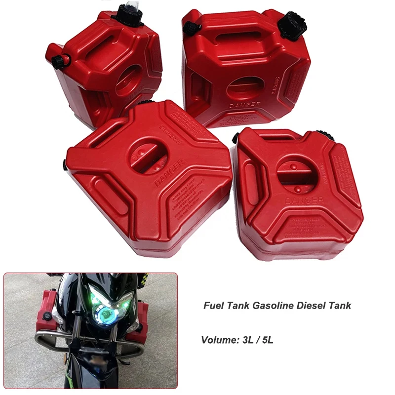 

R1200GS adv F850GS 3L 5L Fuel Tanks Plastic Petrol Cans Car Motorcycle Jerrycan Gas Can Gasoline Oil Container fuel Canister