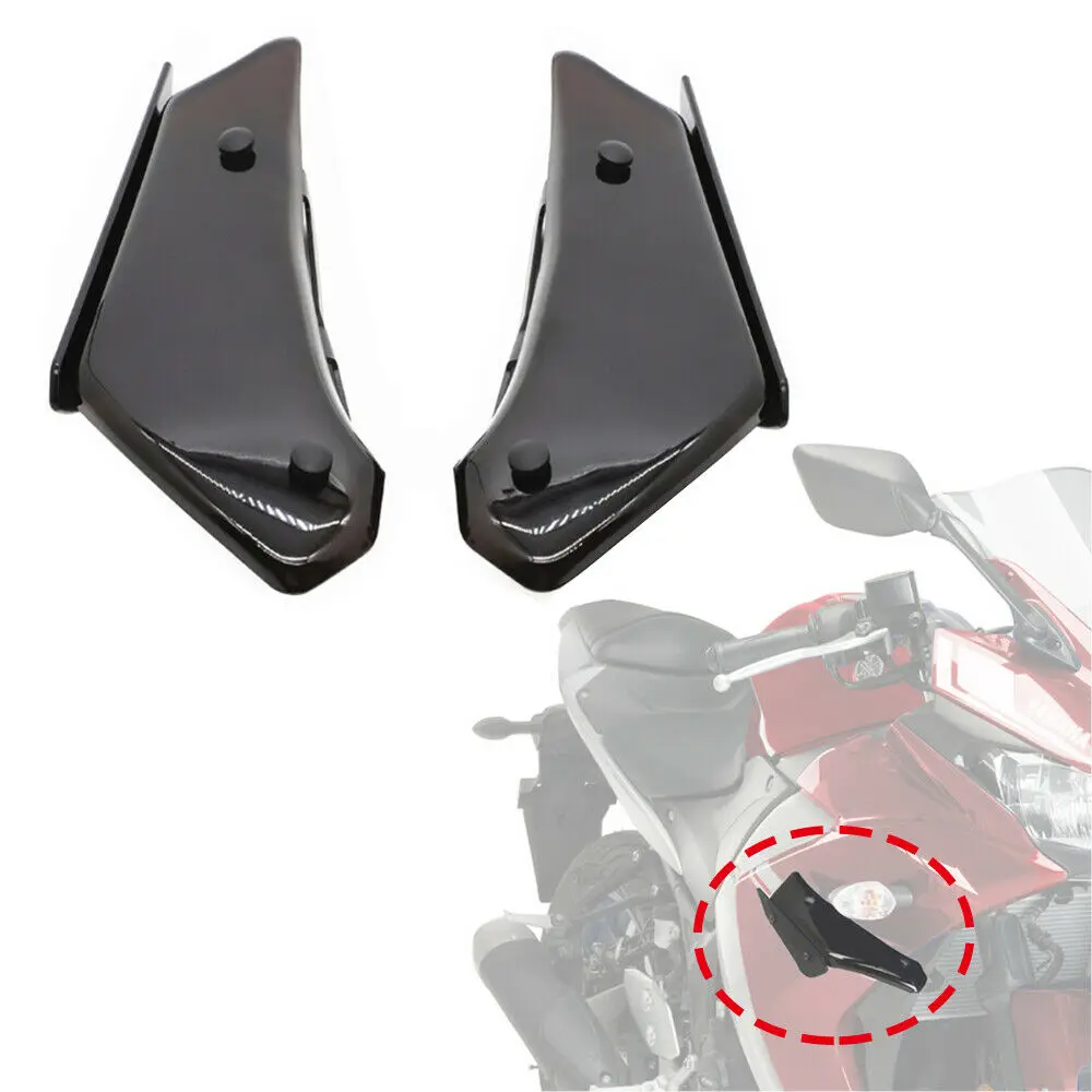 

Side Spoiler Downforce Winglets Fairing For YAMAHA YZF-R3 YZF R3 2015 2016 2017 2018 2019 2020