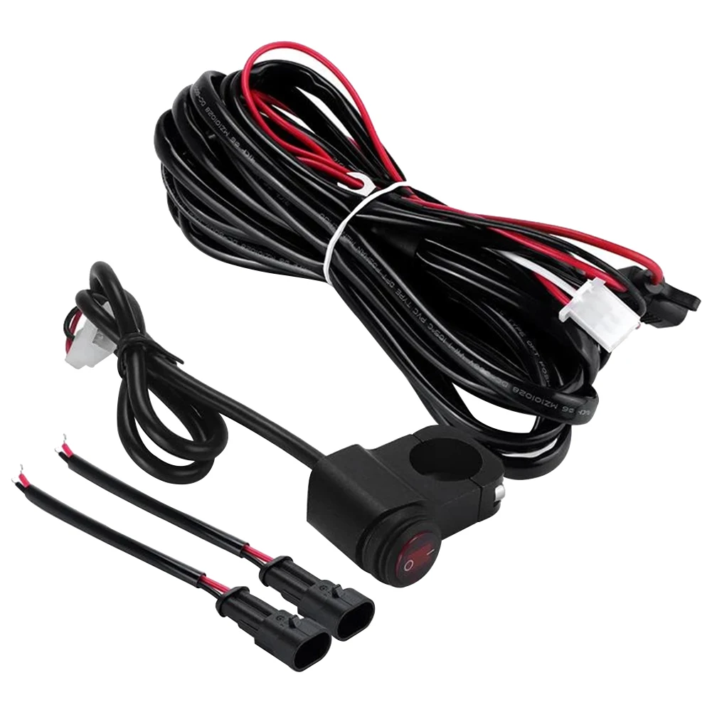 Motorcycle LED Switch Harness Motorbike Headlight Spotlights Wire Cable Relay Kit for LED Work Light Moto Driving Light Control
Motorcycle LED Switch Harness Motorbike Headlight Spotlights Wire Cable Relay Kit for LED Work Light Moto Driving Light Control