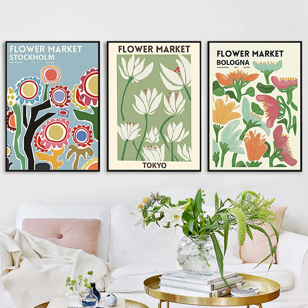 New Nordic flower canvas bedroom hanging painting frameless Matisse abstract restaurant decorative painting
New Nordic flower canvas bedroom hanging painting frameless Matisse abstract restaurant decorative painting