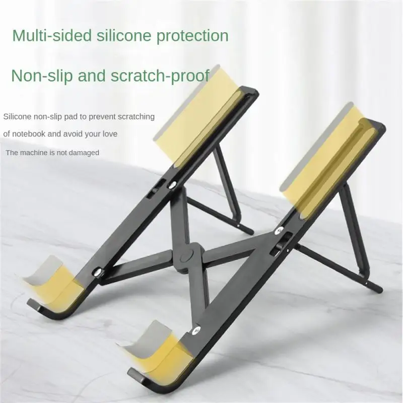 RYRA Portable Laptop Stand ABS Foldable Notebook Stand Compatible With 10 To 15.6 Inches Laptops For Macbook Lenovo 
RYRA Portable Laptop Stand ABS Foldable Notebook Stand Compatible With 10 To 15.6 Inches Laptops For Macbook Lenovo