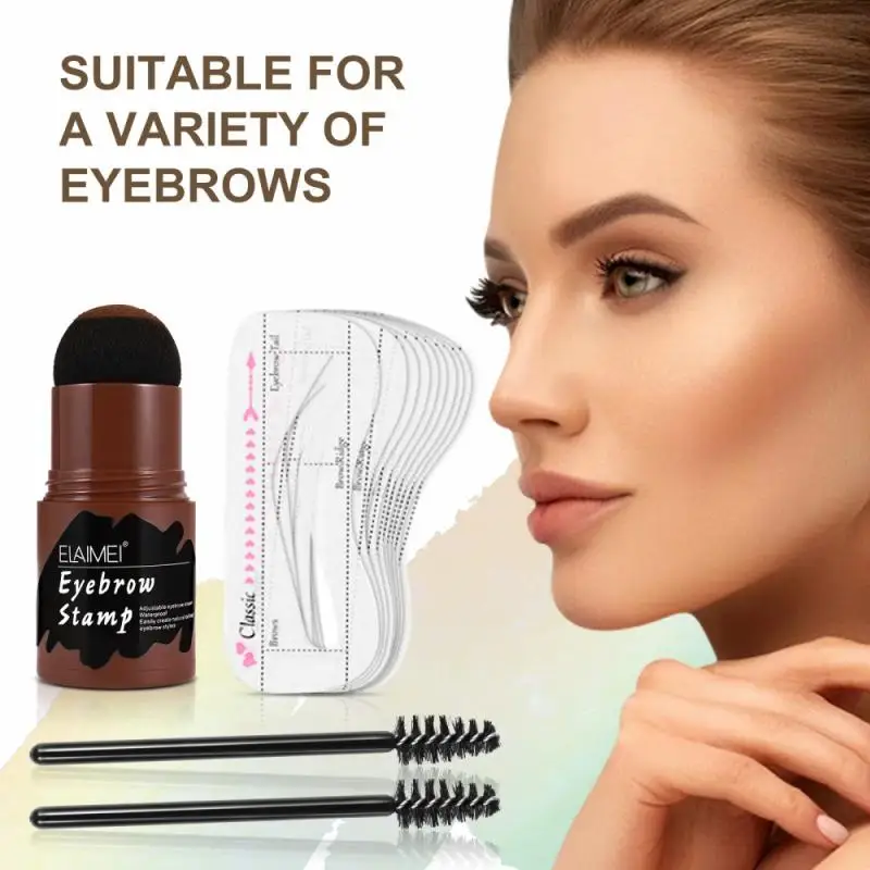 3Pcs ELAIMEI Eyebrow Seal Brow Stamp Shaping Kit Eyebrow Powder Seal Lazy Quick Draw Waterproof Long Lasting Natural
3Pcs ELAIMEI Eyebrow Seal Brow Stamp Shaping Kit Eyebrow Powder Seal Lazy Quick Draw Waterproof Long Lasting Natural