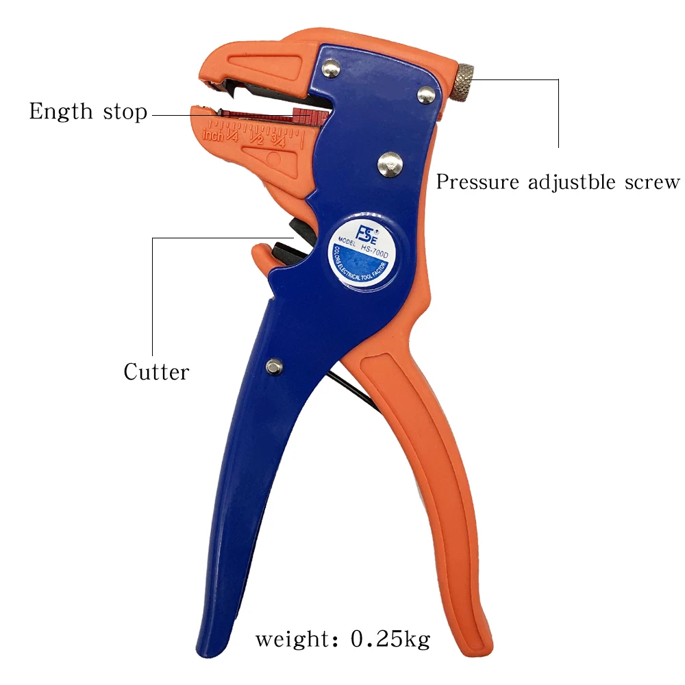 Wire Stripper Tool Multi-function Tool HS 700D Pliers Automatic Wire Stripper Wire And Cable Household Electrician Maintenance
Wire Stripper Tool Multi-function Tool HS 700D Pliers Automatic Wire Stripper Wire And Cable Household Electrician Maintenance