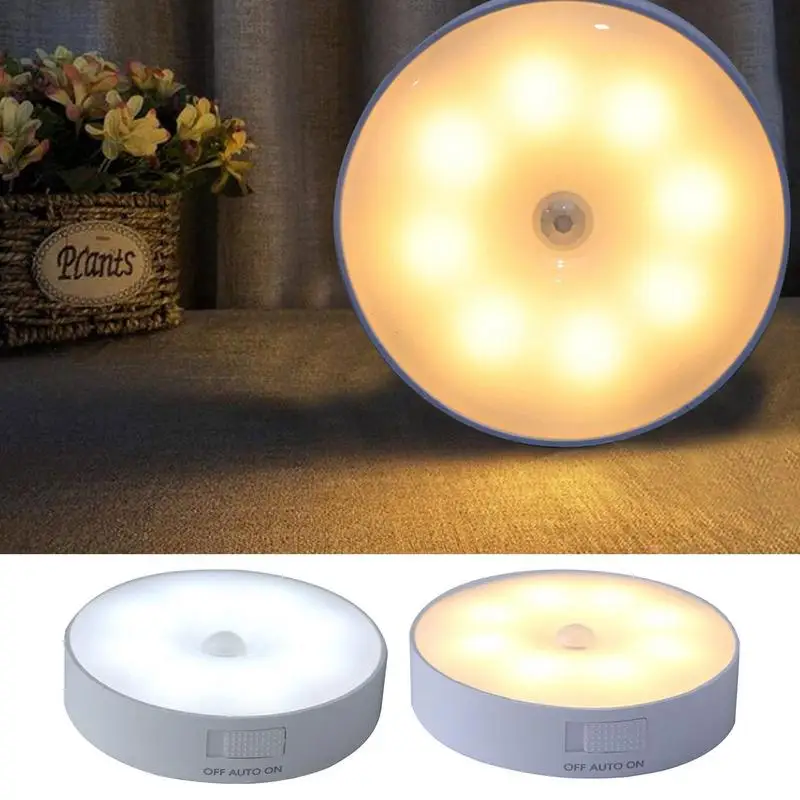 Motion Sensor Light Bedroom Night Light Room Decor USB LED Lamp Rechargeable Home Decoration Light For Kitchen Bedroom Stairs
Motion Sensor Light Bedroom Night Light Room Decor USB LED Lamp Rechargeable Home Decoration Light For Kitchen Bedroom Stairs