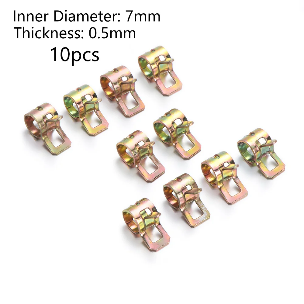 10 шт./набор, пружинные зажимы для шланга, 5-16 мм
10 шт./набор, пружинные зажимы для шланга, 5-16 мм