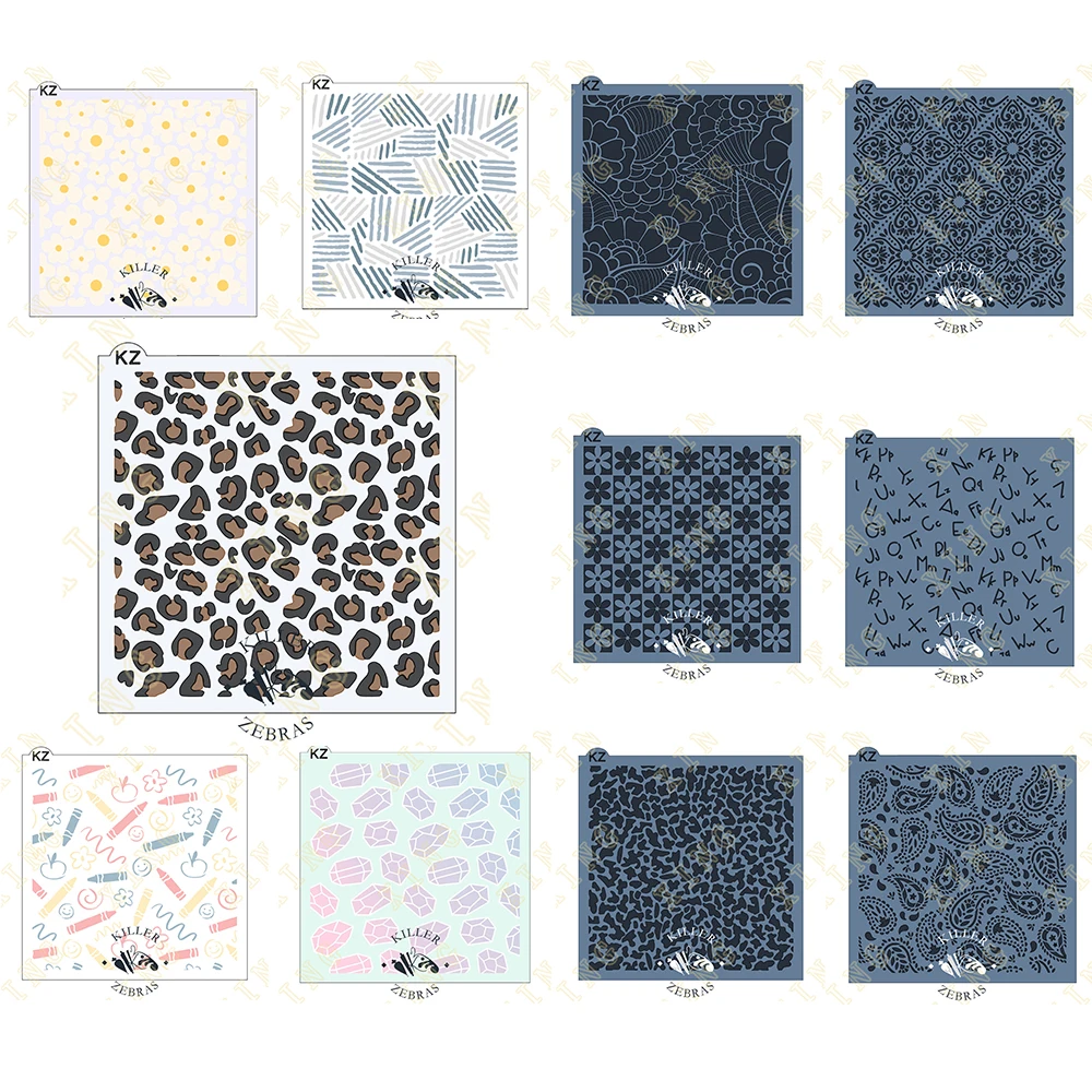 2022 New Leopard Print Weave Diy Precious Gems Layering Stencils Painting Scrapbook Coloring Embossing Album Decorative Template
2022 New Leopard Print Weave Diy Precious Gems Layering Stencils Painting Scrapbook Coloring Embossing Album Decorative Template