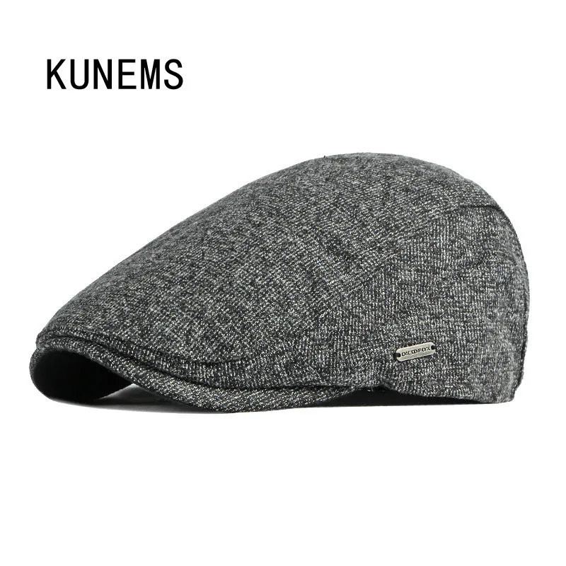 KUNEMS Retro Newsboy Hats for Man Casual Wild Berets Boinas Thickened Warm Dad Caps Solid Cotton Peaked Cap Gorros
KUNEMS Retro Newsboy Hats for Man Casual Wild Berets Boinas Thickened Warm Dad Caps Solid Cotton Peaked Cap Gorros