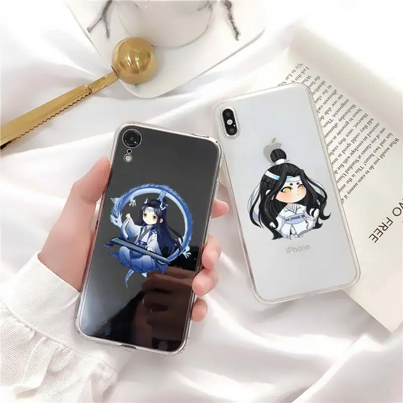 

Mo Dao Zu Shi Phone Case for iPhone 11 12 13 mini pro XS MAX 8 7 6 6S Plus X 5S SE 2020 XR clear case