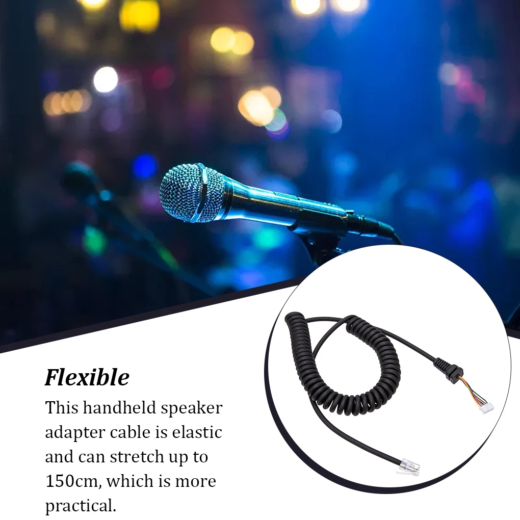 Two-way Radio Portable Handheld Speaker Adapter Cable Removable Microphone Converter Cord Upgrade Modified Accessories
Two-way Radio Portable Handheld Speaker Adapter Cable Removable Microphone Converter Cord Upgrade Modified Accessories