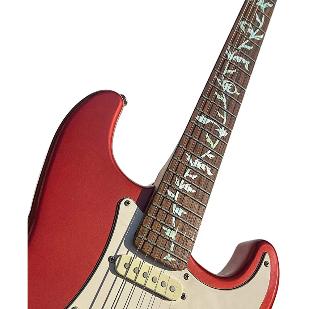 Decoration Fretboard Sticker 27.8*10cm Acoustic Guitar Bass Electric Guitar Fretboard Inlay Ultra-Thin Hot Sale
Decoration Fretboard Sticker 27.8*10cm Acoustic Guitar Bass Electric Guitar Fretboard Inlay Ultra-Thin Hot Sale