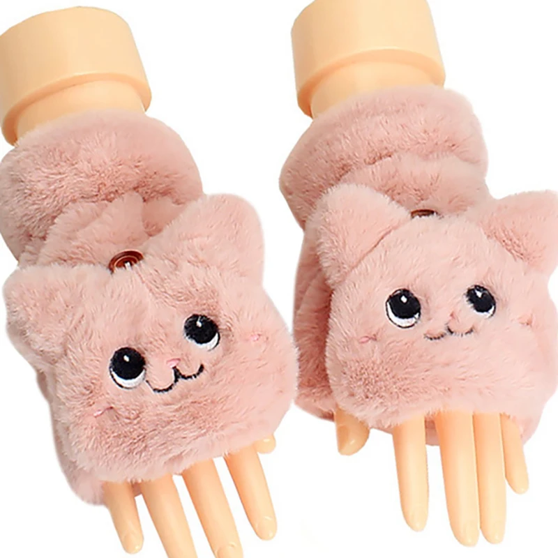 Fur Rabbit Mittens Plush Fingerless Gloves Without Finger Driving Glove Winter Soft Warm Thick Gloves for Women Girl Half Finger
Fur Rabbit Mittens Plush Fingerless Gloves Without Finger Driving Glove Winter Soft Warm Thick Gloves for Women Girl Half Finger