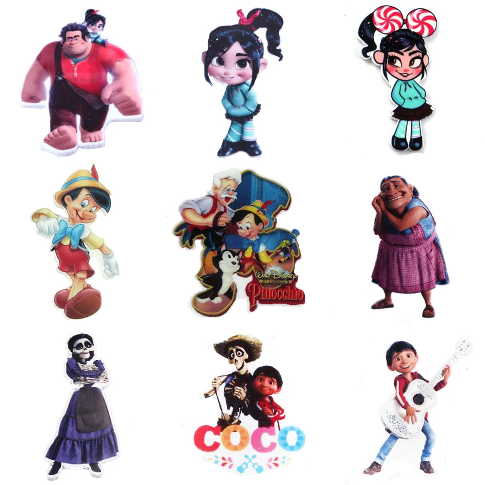 Disney Wreck it Ralph 5pcs/lot Planar Resin Flatback Craft Supplies Cabochon Scrapbook DIY Hair Bow Bag Material Acrylic
Disney Wreck it Ralph 5pcs/lot Planar Resin Flatback Craft Supplies Cabochon Scrapbook DIY Hair Bow Bag Material Acrylic
