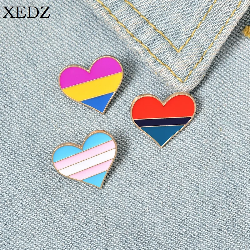 Three Layers Colorful Love Enamel Pin Romantic Rainbow Sunset Ocean Heart Brooch Badge Fashion Jewelry Gifts for Friends Kids
Three Layers Colorful Love Enamel Pin Romantic Rainbow Sunset Ocean Heart Brooch Badge Fashion Jewelry Gifts for Friends Kids