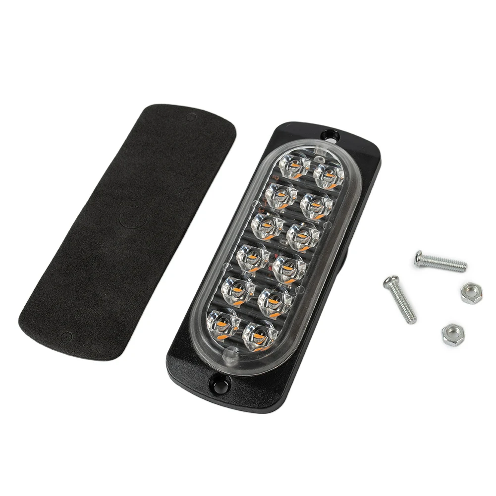 Car Warning Strobe Light DC 12-24V 36W Yellow 12LED Univerasl Car Truck Warn Safety Urgent Always Bright Light Lamp
Car Warning Strobe Light DC 12-24V 36W Yellow 12LED Univerasl Car Truck Warn Safety Urgent Always Bright Light Lamp