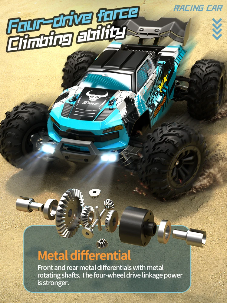 SG116 MAX RC Car Brushless 4WD RC Car 80KM/H Professional Racing Car 2.4G High Speed Off-Road Drift Cars Remote Control Toys
SG116 MAX RC Car Brushless 4WD RC Car 80KM/H Professional Racing Car 2.4G High Speed Off-Road Drift Cars Remote Control Toys