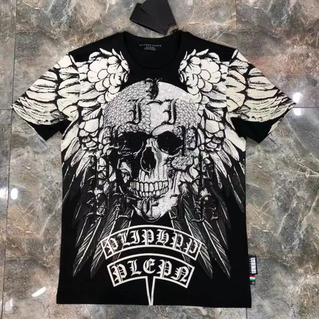 Men's Summer Fashion Handsome Short Sleeve Tee Wings Skull Print Crewneck Short Sleeve Tee Top
Men's Summer Fashion Handsome Short Sleeve Tee Wings Skull Print Crewneck Short Sleeve Tee Top