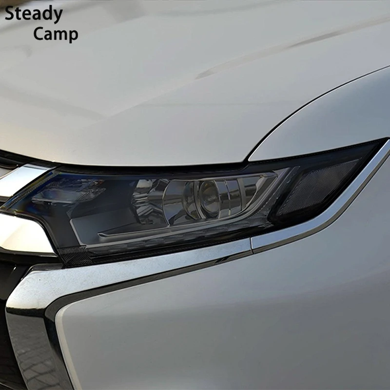 Car Headlight Protective Film Headlamp Restoration Transparent Black TPU Sticker For Mitsubishi Outlander 2015-2020 Accessories
Car Headlight Protective Film Headlamp Restoration Transparent Black TPU Sticker For Mitsubishi Outlander 2015-2020 Accessories