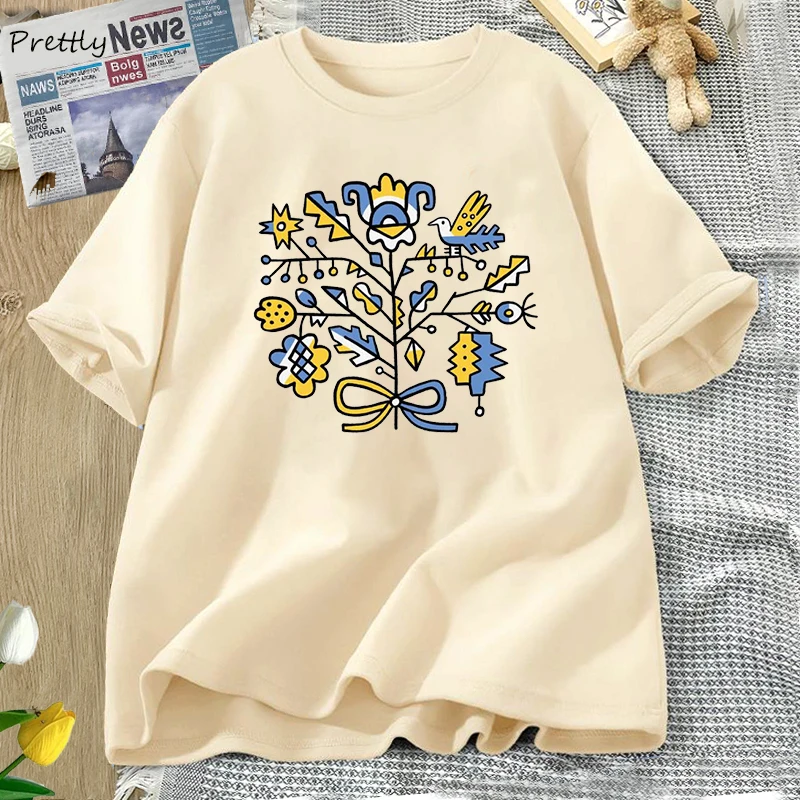 Ukraine Trident T Shirt Women Men Ukrainian Tryzub Coat of Arms Tee Glory To Ukraine T-shirt Unisex Summer Cotton Flower Tees
Ukraine Trident T Shirt Women Men Ukrainian Tryzub Coat of Arms Tee Glory To Ukraine T-shirt Unisex Summer Cotton Flower Tees