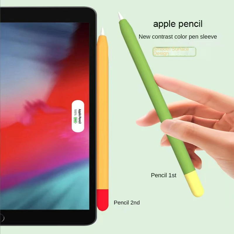Fintie Silicone Sleeve for Apple Pencil Protective Cover 1/2 Generation Pen Skin Case Cover Soft Pencil Grip Holder Accessories
Fintie Silicone Sleeve for Apple Pencil Protective Cover 1/2 Generation Pen Skin Case Cover Soft Pencil Grip Holder Accessories