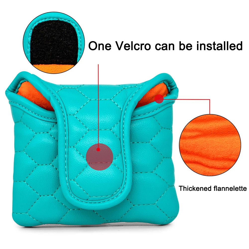 PU Leather Golf Putter Mallet Covers Anti-fouling Waterproof Golf Putter Cover Club Protector Head Cover Portable Golf Equipment
PU Leather Golf Putter Mallet Covers Anti-fouling Waterproof Golf Putter Cover Club Protector Head Cover Portable Golf Equipment