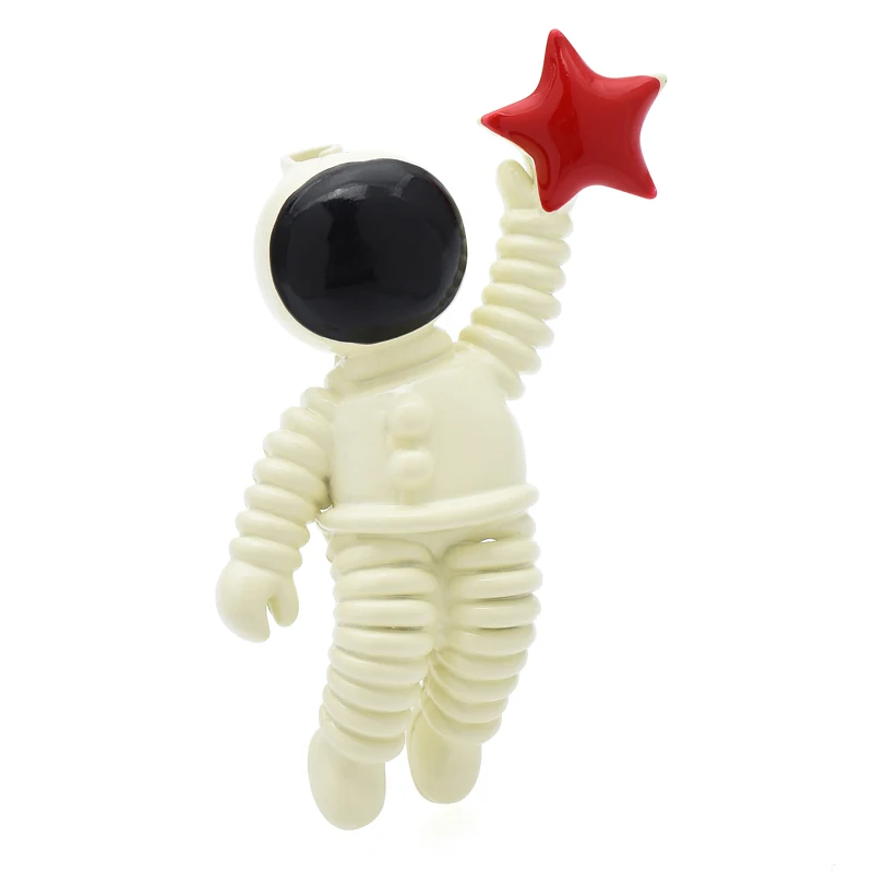 Wuli&baby Carry Star Astronaut Brooches For Women Men Enamel Spaceman Figure Party Causal Brooch Pin Gifts
Wuli&baby Carry Star Astronaut Brooches For Women Men Enamel Spaceman Figure Party Causal Brooch Pin Gifts
