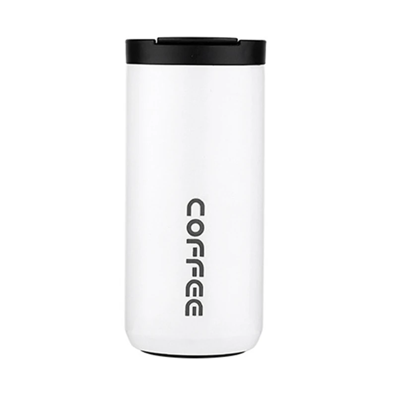 400Ml Drink Coffee Cup With Lid Thermal Cup For Water Cafe Travel Drinkware Insulated Water Bottle White
400Ml Drink Coffee Cup With Lid Thermal Cup For Water Cafe Travel Drinkware Insulated Water Bottle White