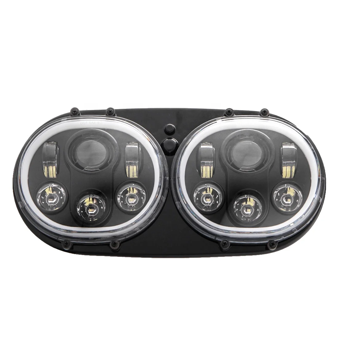 Дорожная горка 5,75 дюйма DRL светодиодный подходит для мотоцикла двойные фары
Дорожная горка 5,75 дюйма DRL светодиодный подходит для мотоцикла двойные фары