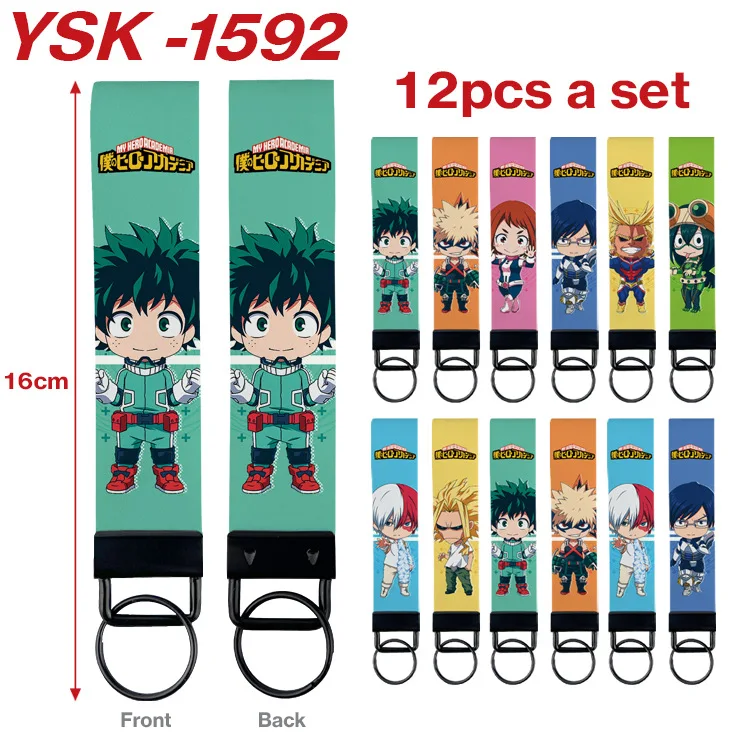 12Pcs/Lot Ribbon Leather Keychain Anime My Hero Academia Llavero Cute Cartoon Figures Key Chain Bag Charm Pendant Accessories
12Pcs/Lot Ribbon Leather Keychain Anime My Hero Academia Llavero Cute Cartoon Figures Key Chain Bag Charm Pendant Accessories