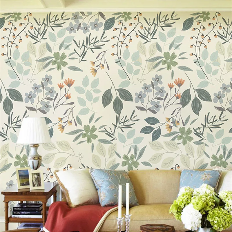 American Pastoral Wallpaper for Living Room Bedroom Decor Warm Watercolor Vine TV Background 3D Custom Mural Wall Decoration
American Pastoral Wallpaper for Living Room Bedroom Decor Warm Watercolor Vine TV Background 3D Custom Mural Wall Decoration