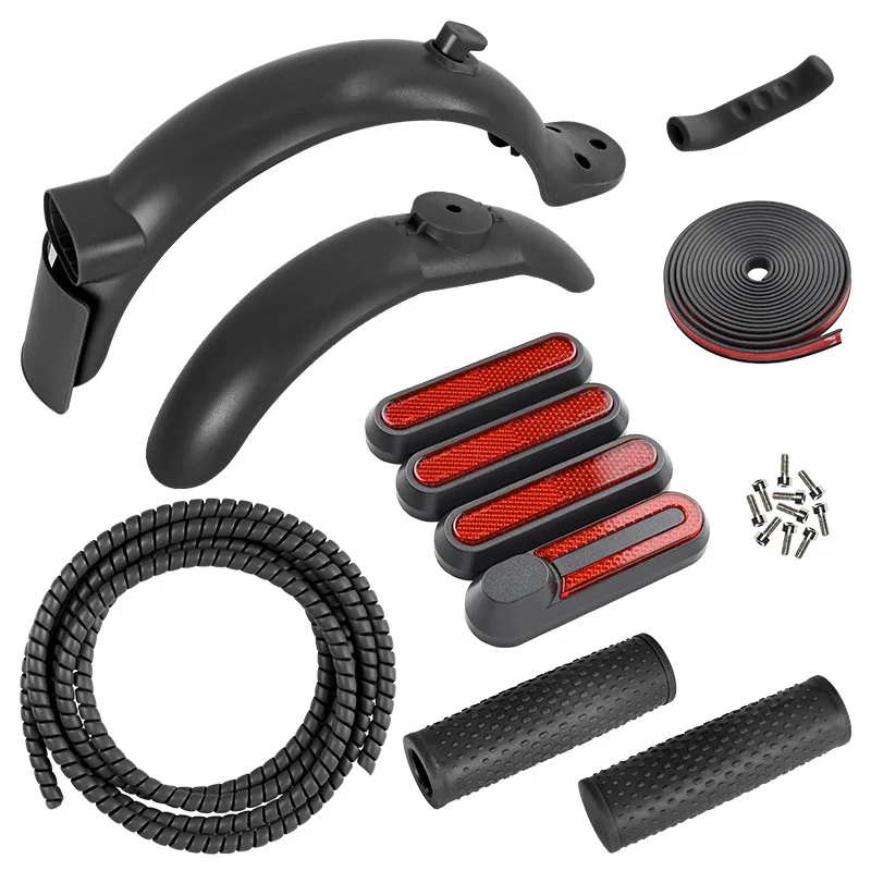 New Upgrade Front/Rear Mudguard Set Electric Scooter Fender Wheel Cover Protect Shell for Xiaomi M365/Pro/Pro2 Brake Handle Grip
New Upgrade Front/Rear Mudguard Set Electric Scooter Fender Wheel Cover Protect Shell for Xiaomi M365/Pro/Pro2 Brake Handle Grip