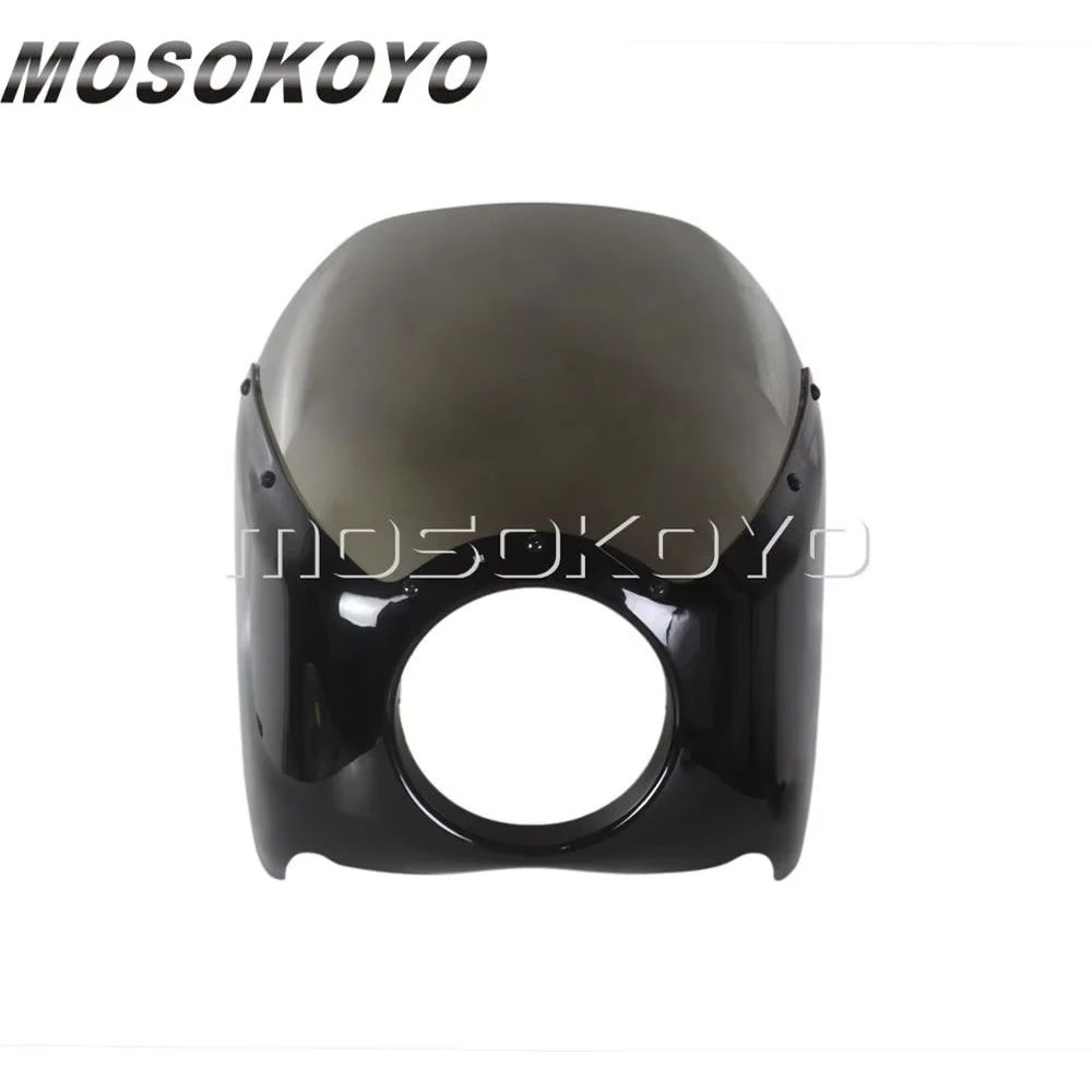Мотоциклетный обтекатель фар 5,75 дюйма с вырезами для Harley Sportster 883 Touring Dyna LowRider Street Fat Bob FXD, индивидуальное ветровое стекло
Мотоциклетный обтекатель фар 5,75 дюйма с вырезами для Harley Sportster 883 Touring Dyna LowRider Street Fat Bob FXD, индивидуальное ветровое стекло