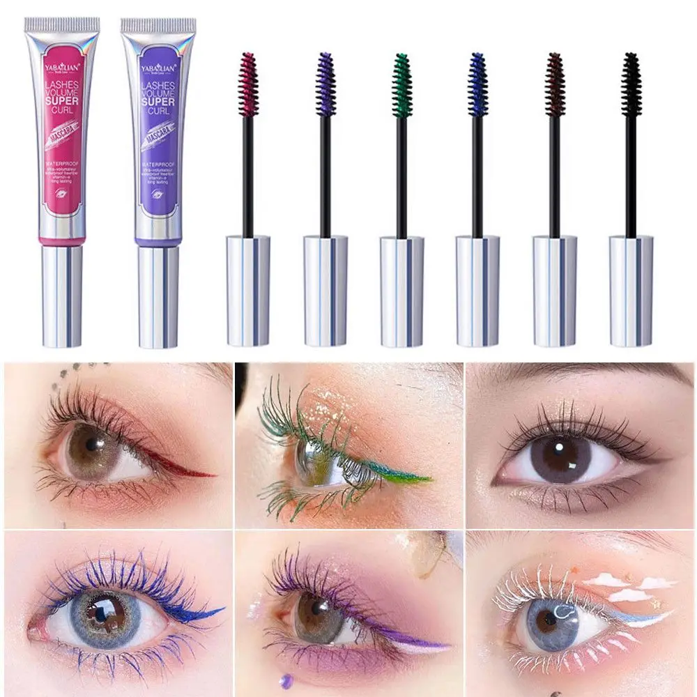 6 Colors Eye Cosmetic Waterproof Fast Dry Natural Eyelashes Curls Colorful Mascara Eyelash Mascara Extension
6 Colors Eye Cosmetic Waterproof Fast Dry Natural Eyelashes Curls Colorful Mascara Eyelash Mascara Extension