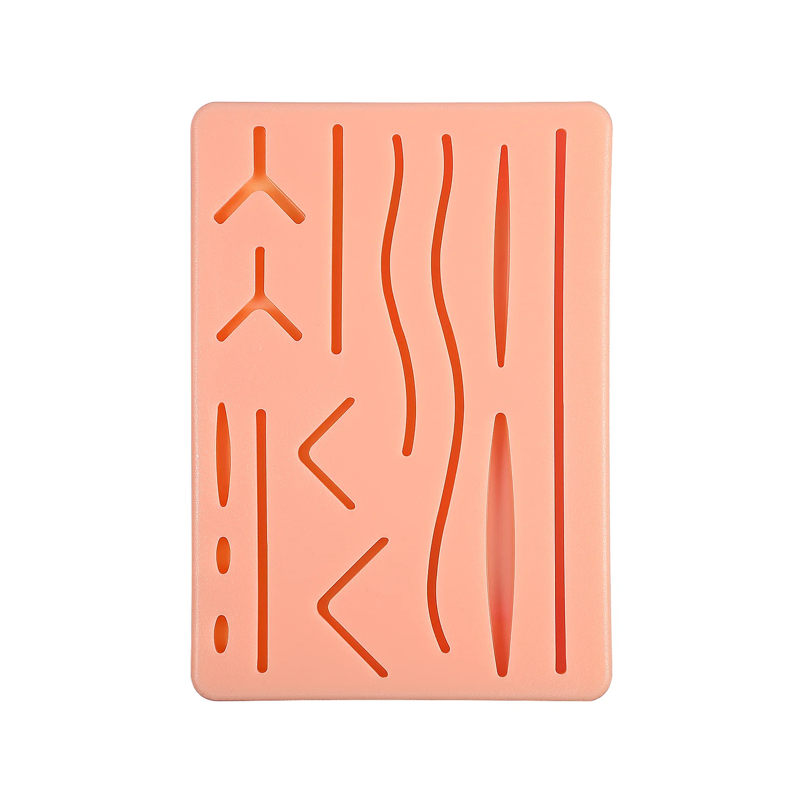 Skin Suture Module Silicone Training Pad Practicing Pre-Cut Wounds Simulation Suite
Skin Suture Module Silicone Training Pad Practicing Pre-Cut Wounds Simulation Suite