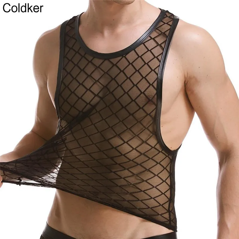 Summer Men's Vest Mesh Transparent Sexy Home Sleeveless Top Perspective Sheer Thin Stretch Fitness Casual O-neck Undershirt 2022
Summer Men's Vest Mesh Transparent Sexy Home Sleeveless Top Perspective Sheer Thin Stretch Fitness Casual O-neck Undershirt 2022