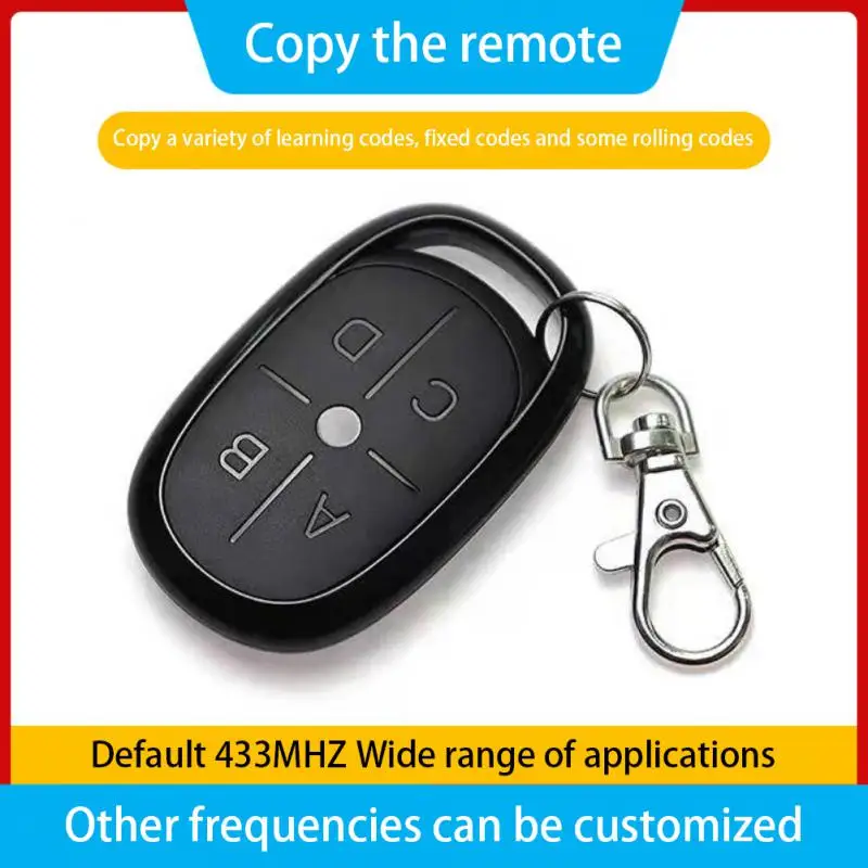 433Mhz RF Wireless Remote Control 4CH Smart Copy Remote Control Cloning Duplicator Code For Gate Garage Door Key Fob 433mhz
433Mhz RF Wireless Remote Control 4CH Smart Copy Remote Control Cloning Duplicator Code For Gate Garage Door Key Fob 433mhz