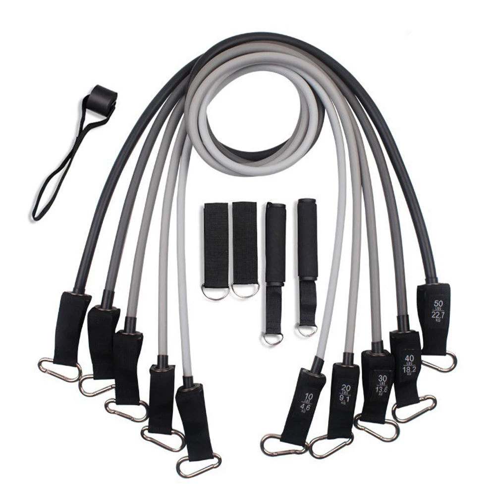 100/150/200LBS Resistance Bands Set Elastic Fitness Tube Bands With Anchor Ankle Straps Handles Yoga Pull Rope Muscle Training
100/150/200LBS Resistance Bands Set Elastic Fitness Tube Bands With Anchor Ankle Straps Handles Yoga Pull Rope Muscle Training