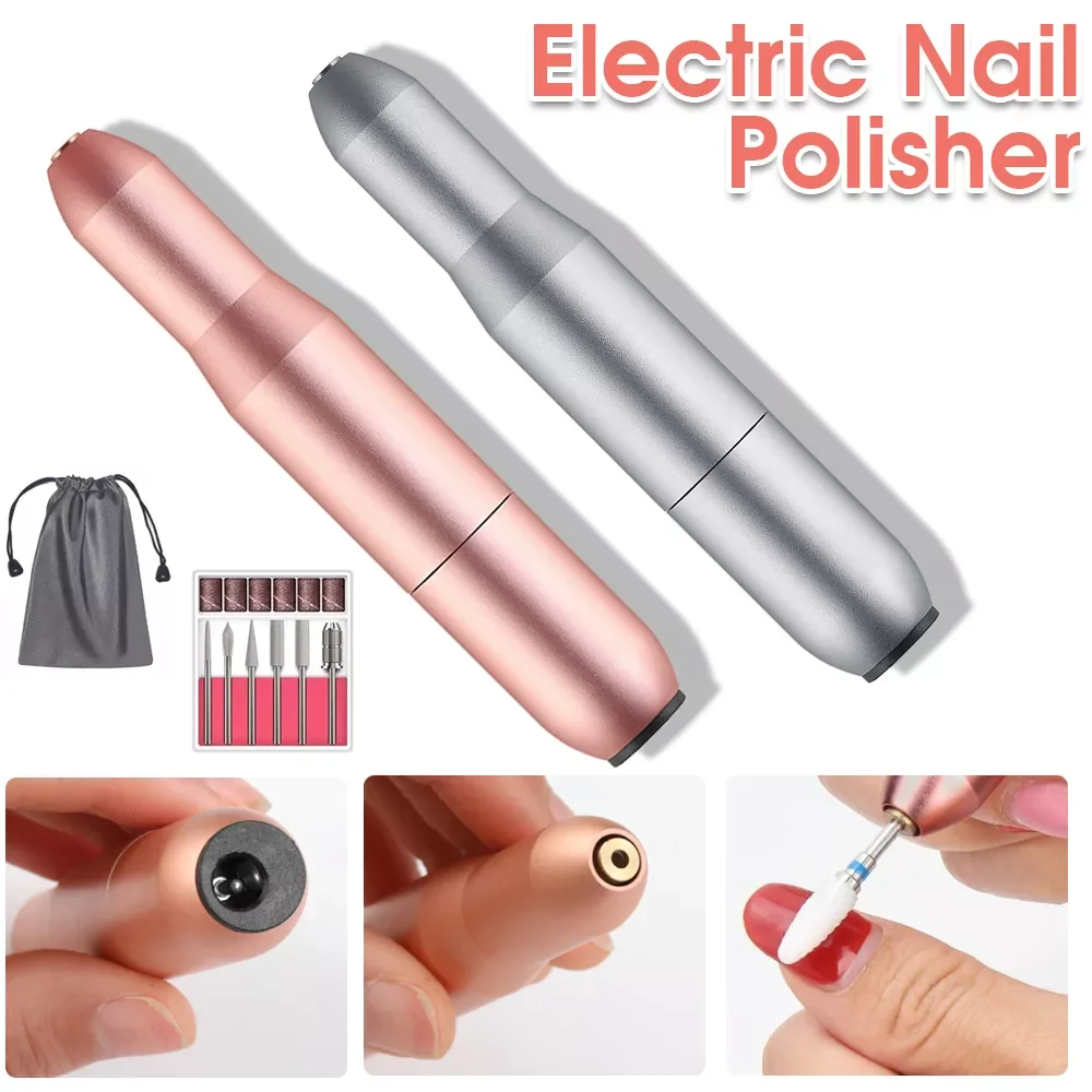 NEW2023 Mini Electronic Nail Care Nail Drill Bit Sanding Nail Polisher Nursing Kit Drill Manicure Pedicure Tool for Removing Acr
NEW2023 Mini Electronic Nail Care Nail Drill Bit Sanding Nail Polisher Nursing Kit Drill Manicure Pedicure Tool for Removing Acr