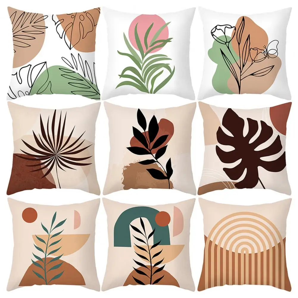 Cushion Pillow Cover No-pilling Removable Polyester Peach Skin Abstract Series Square Pillowcase for Bedroom Home Textile
Cushion Pillow Cover No-pilling Removable Polyester Peach Skin Abstract Series Square Pillowcase for Bedroom Home Textile