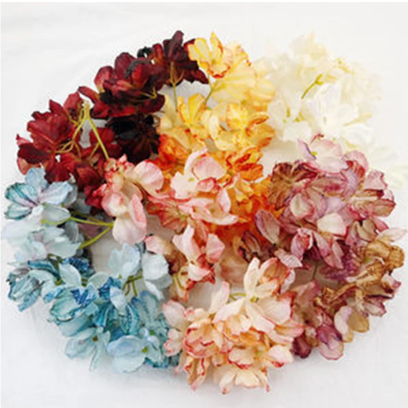 5Pcs Artificial Hydrangea Silk Flowers DIY Flower Wall Home Decor Wedding Arch Background Floral Party Event Flower Arrangement
5Pcs Artificial Hydrangea Silk Flowers DIY Flower Wall Home Decor Wedding Arch Background Floral Party Event Flower Arrangement
