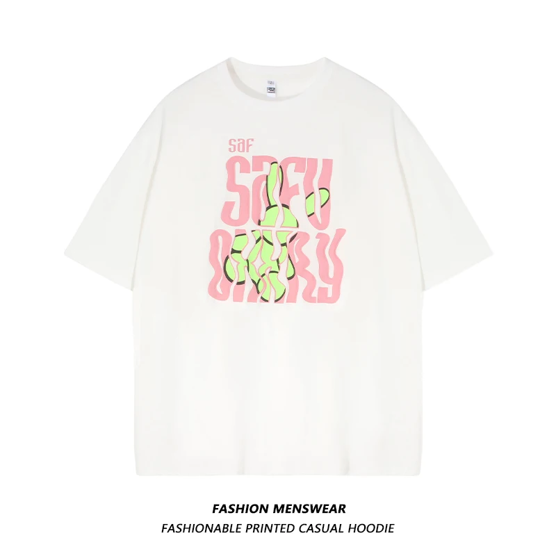 Tide Brand American Fashion Letter Printing 2022 Summer New Men and Women Loose Oversize Casual T-shirt
Tide Brand American Fashion Letter Printing 2022 Summer New Men and Women Loose Oversize Casual T-shirt