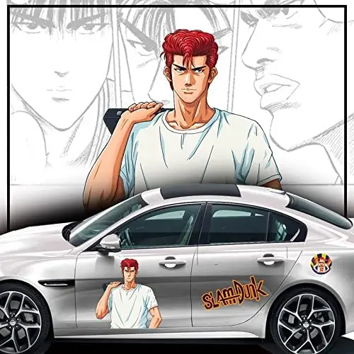 Qnmbmg SLAM Dunk Sakuragi Hanamichi Anime Car Stickers,Sunscreen Car Stickers,Car Sticker for Universal Car,Anime Lovers Gift,Wa
Qnmbmg SLAM Dunk Sakuragi Hanamichi Anime Car Stickers,Sunscreen Car Stickers,Car Sticker for Universal Car,Anime Lovers Gift,Wa
