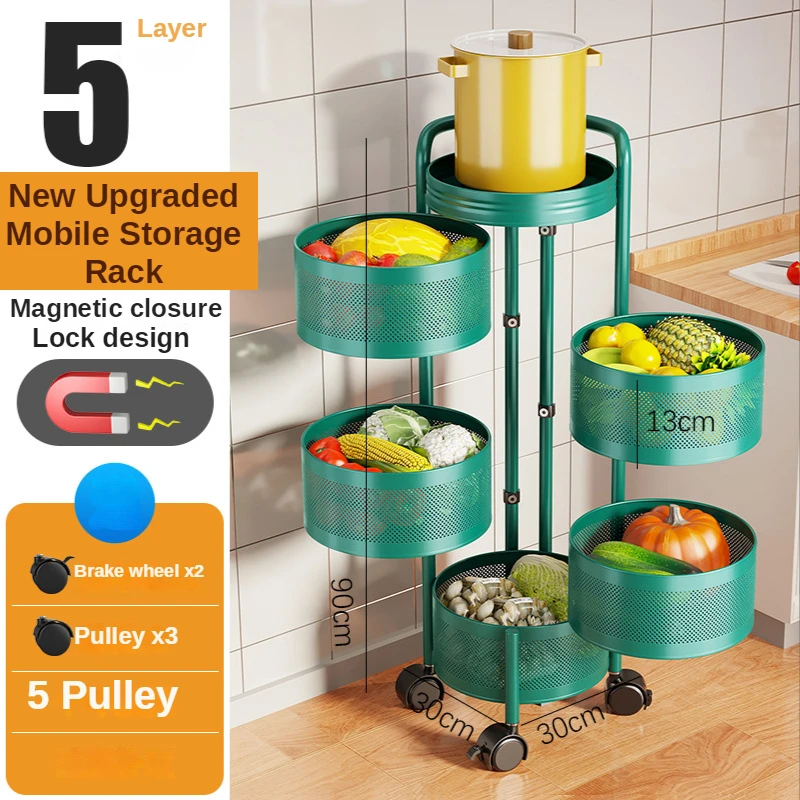2022 New Upgrade Kitchen Trolley Movable Shelf Carbon Steel Storage Rack Detachable Large Load Strag Box Bathroom Organizer
2022 New Upgrade Kitchen Trolley Movable Shelf Carbon Steel Storage Rack Detachable Large Load Strag Box Bathroom Organizer