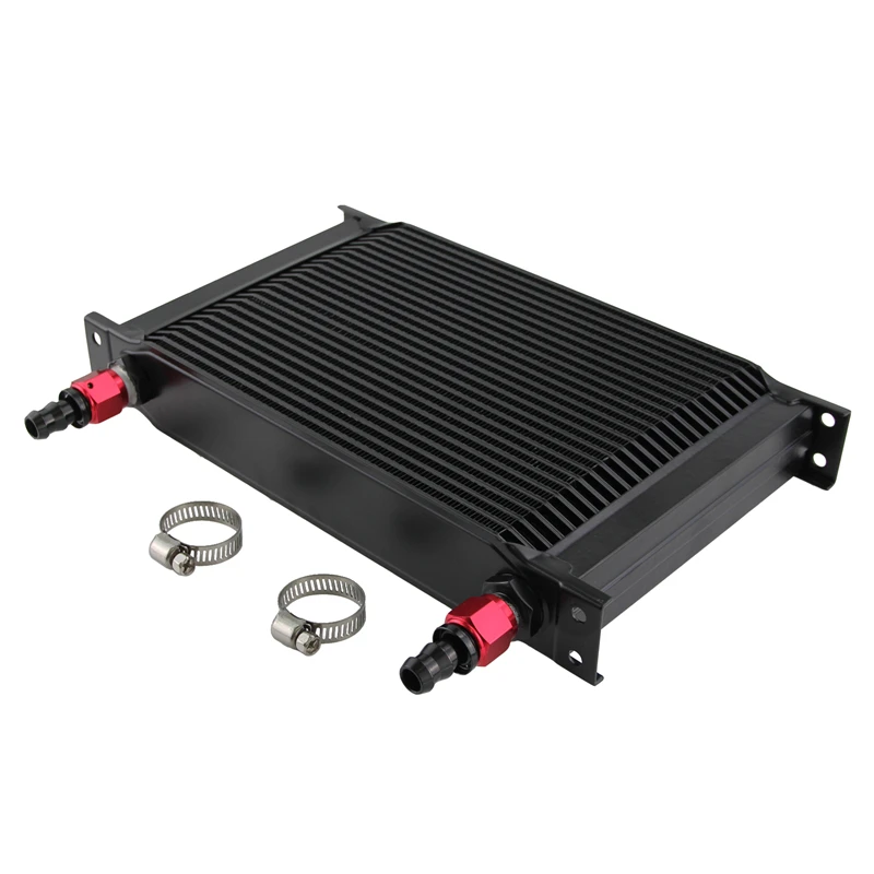 25 Row 8AN Universal Engine Oil Cooler 3/4"UNF16 + 2pcs AN8 Straight Fittings
25 Row 8AN Universal Engine Oil Cooler 3/4"UNF16 + 2pcs AN8 Straight Fittings