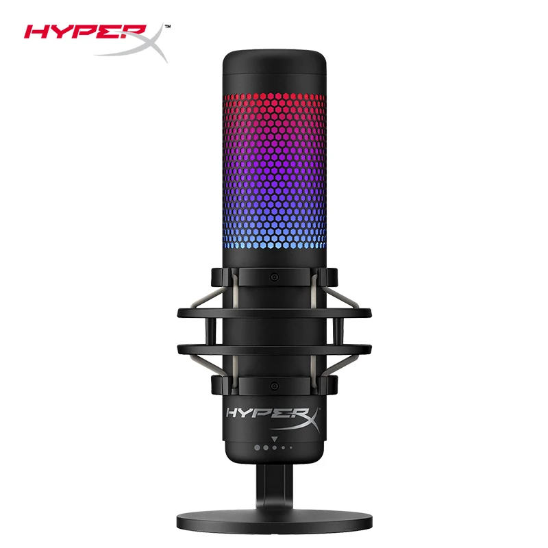 

HyperX QuadCast S RGB Lighting USB Condenser Gaming & Streaming Microphone For PC PS4 For Kingston