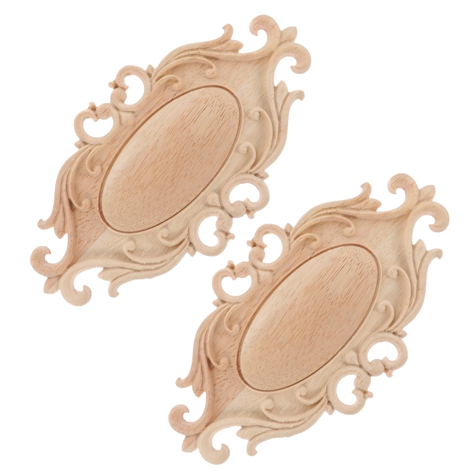 2 Pcs Wood Carving Decals Carved Onlay Kitchen Cabinet Decor Wooden Home Appliques Furniture Unpainted Frame Vintage decoration
2 Pcs Wood Carving Decals Carved Onlay Kitchen Cabinet Decor Wooden Home Appliques Furniture Unpainted Frame Vintage decoration