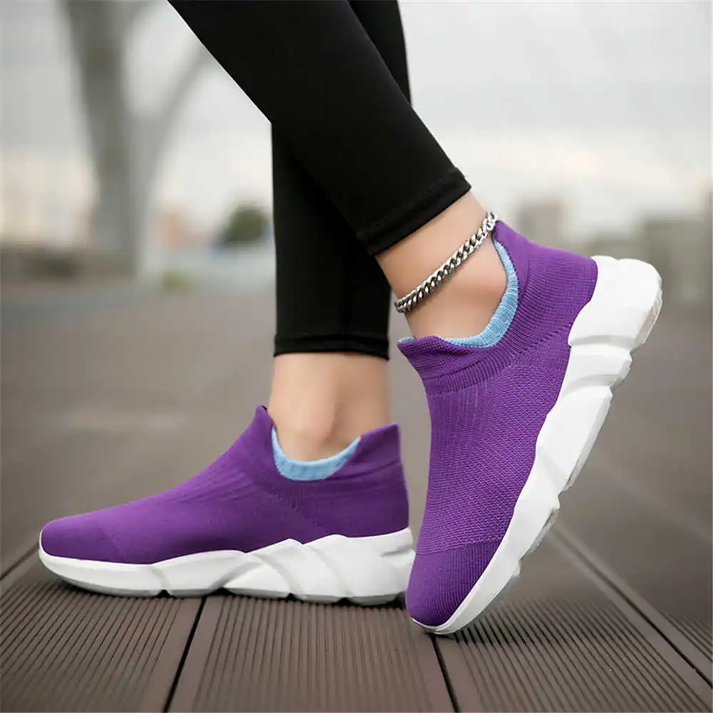 

outdoor thick sole women's shoes size 45 and 46 Tennis walking grey sneakers sport saoatenis sneachers donna sneskers YDX1